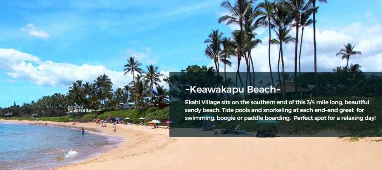 9B Ekahi Village-Studio Bath, Garden View - 1 Minute Stroll To Beach! ไวเลอา ภายนอก รูปภาพ